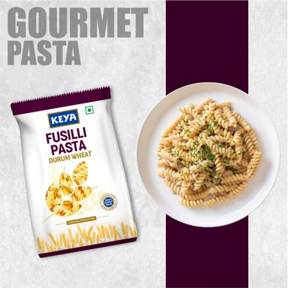 Keya No Maida 100% Durum Wheat Fusilli Pasta, 400g