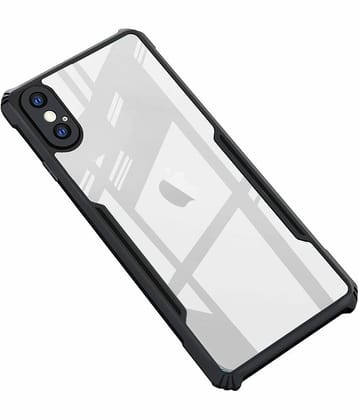 VAKIBO Plain Cases Compatible For Rubber Apple iPhone XS Max ( Pack of 1 )