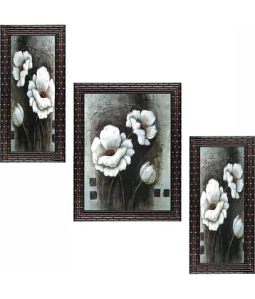 Indianara - Floral Painting With Frame