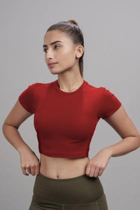 Bamboo Crop Top-XS