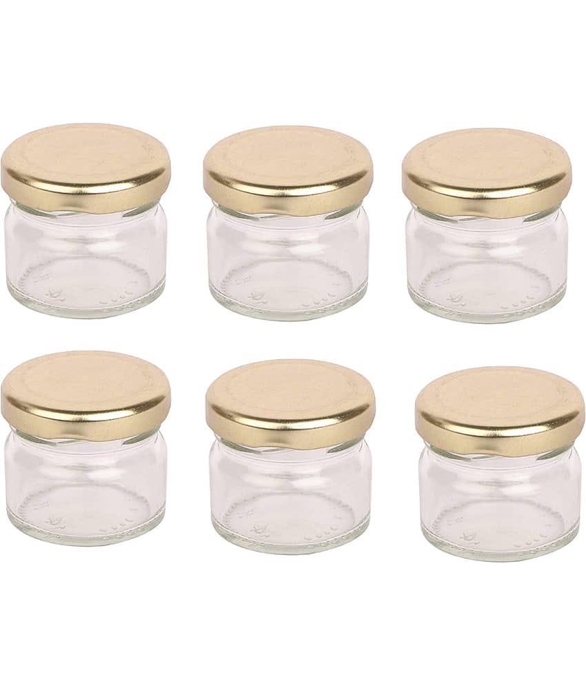 AFAST Airtight Storage  Glass Food Container Set of 6 100 mL