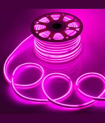 SPARKWORLD Pink 5M Neon Light ( Pack of 1 )