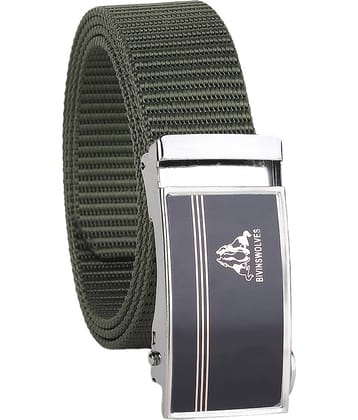 SILKSHOPPING - Nylon Men's Casual Belt ( Pack of 1 )