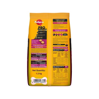 Pedigree PRO Mother & Pup Starter (3-12 Weeks) Small Breed Dry Dog Food 1.2kg Pedigree PRO Mother & Pup Starter (3-12 Weeks) Small Breed Dry Dog Food 1.2kg
