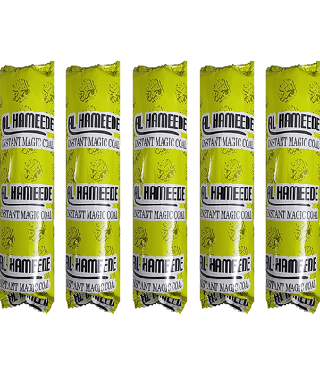 PUFF SMART Al Hameede Magic Coal 5 Stick Quick Light Charcoal (50 Coals)