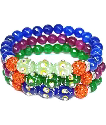DAIVYA WELLNESS - Multicolor Bracelet ( Pack of 3 )