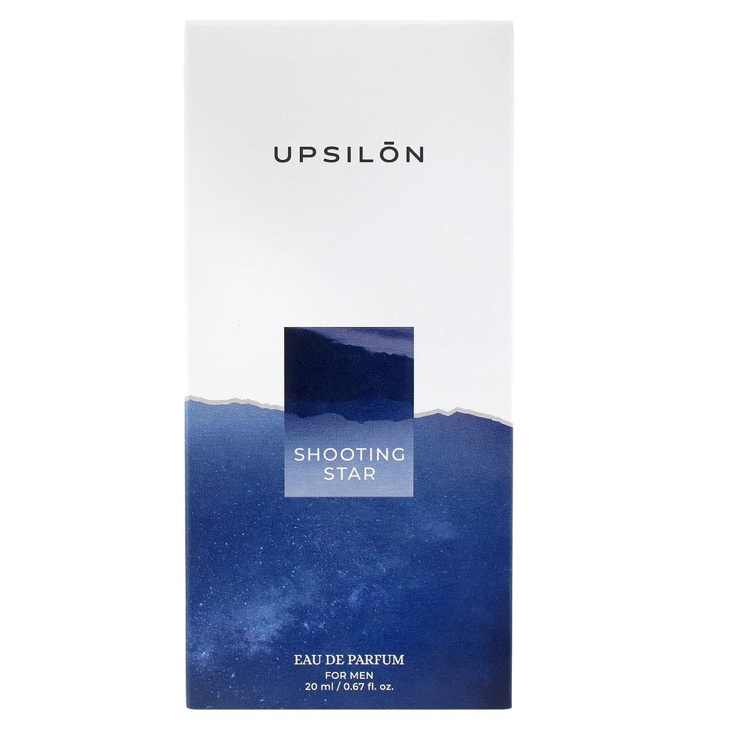 UPSILON Shooting Star Eau De Parfum - 20ML Premium Long Lasting Fresh & Powerful Fragrance Mens Perfume Spray Travel Friendly Luxury Parfum Scent