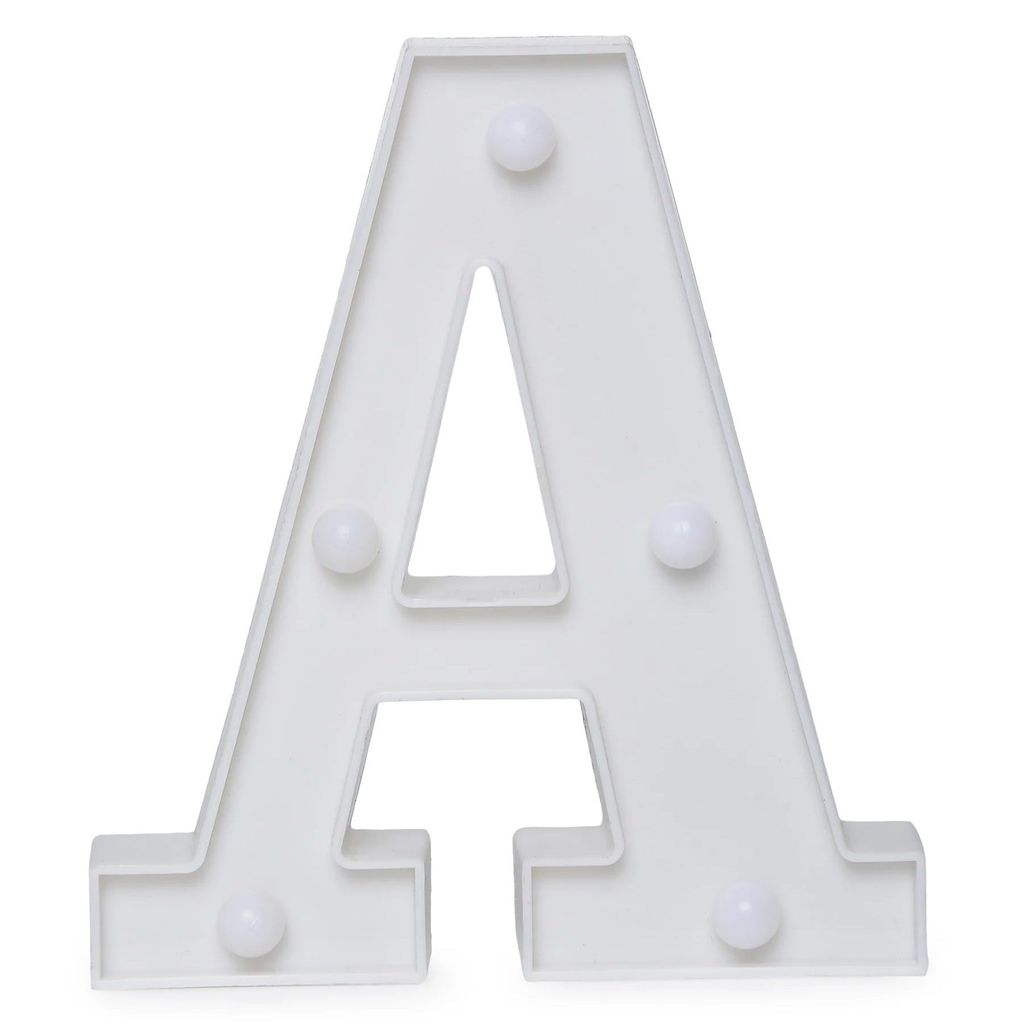 LED Marquee Alphabets A-1PC - Party and Festive Needs | Buy online on ZillyBuy