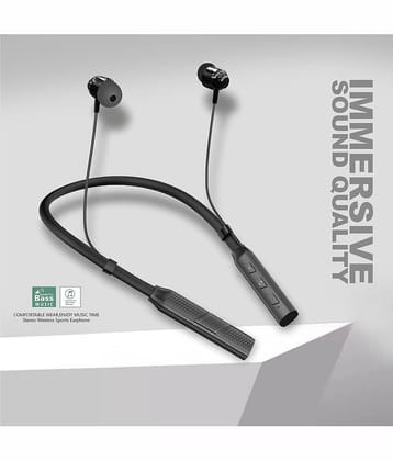 UDDO VIOLIN Neckband 300hr Playback In-the-ear Bluetooth Headset with Upto 30h Talktime Deep Bass - Black