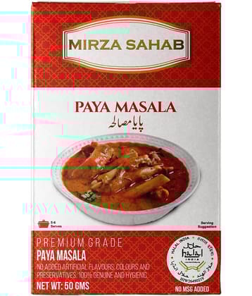 Mirza Sahab Paya Masala Instant Mix 50 gm Pack of 4