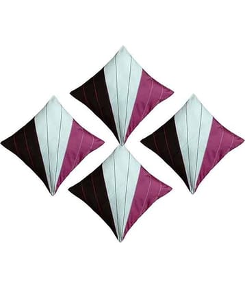 Hugs'n'Rugs White Cotton Cushion Covers - Set Of 4