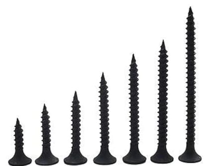 ADISON Dry Wall Gypsum Screws for Drywall, 3.5 x 3.8 cm, ensuring secure fastening and easy application for your construction projects Pack of 800, China Made