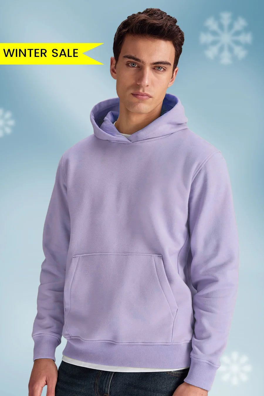 Lavander - Fleece Hoodie-XL