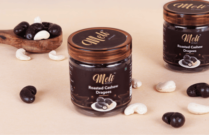 Roasted Cashew Dragees, 100 gm | Melt Chocolates