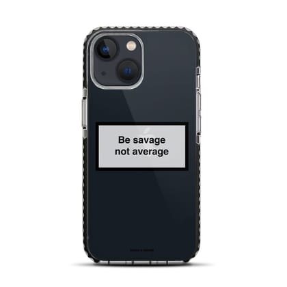 Be savage not average iPhone 13 Mini Stride Phone Case-Stride