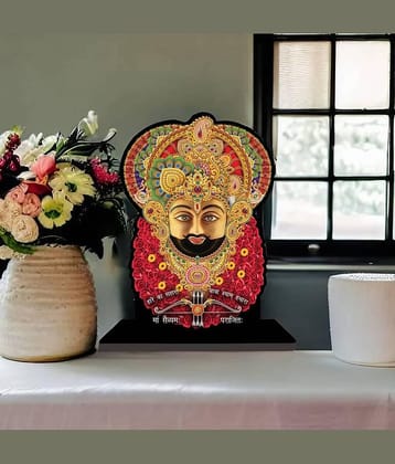 Saf Wood Shyam Baba Idol ( 28 cm )
