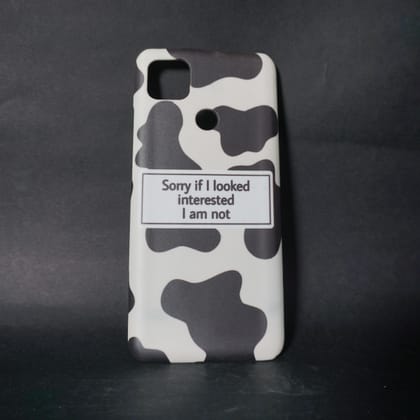 Quote Cow Hard Case- Redmi 9