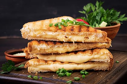 Corn & Cheese Sandwich