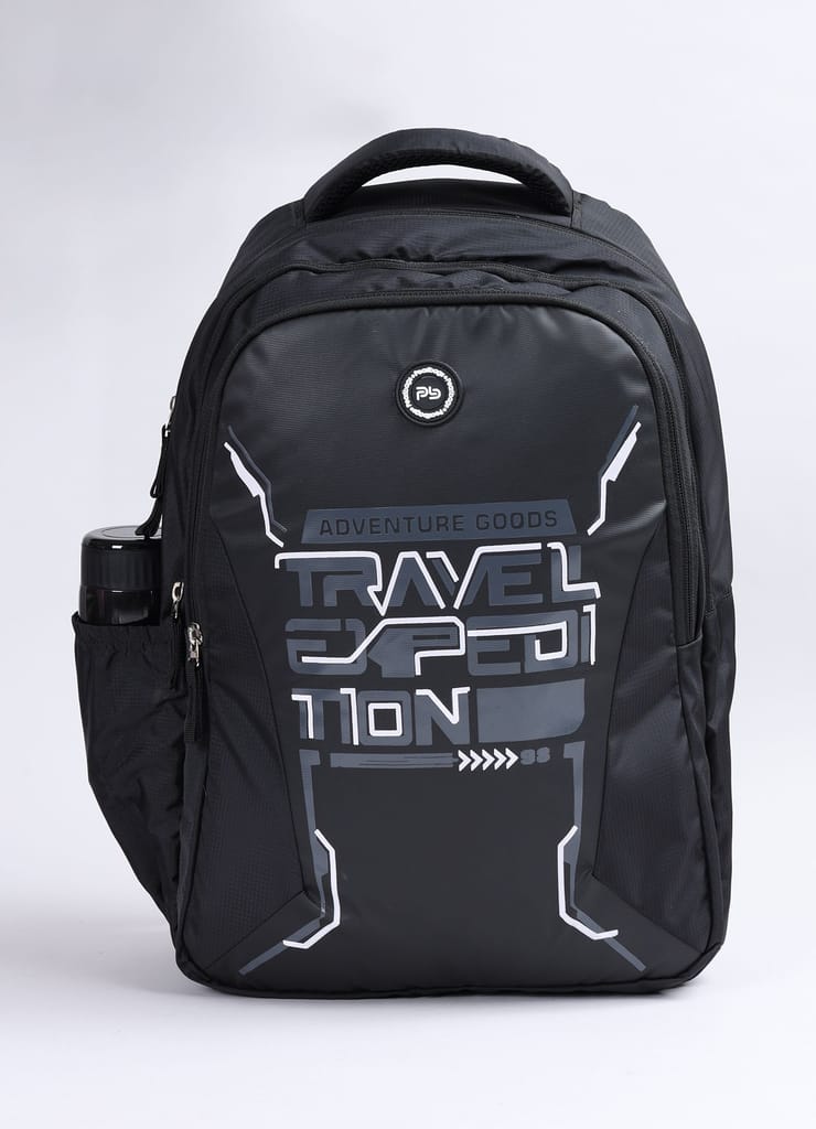 PB Pearlbags Polyester Water Resistant Casual Backpack With Laptop Sleeve For School,college & Office For Boys and Girls,Men & Women