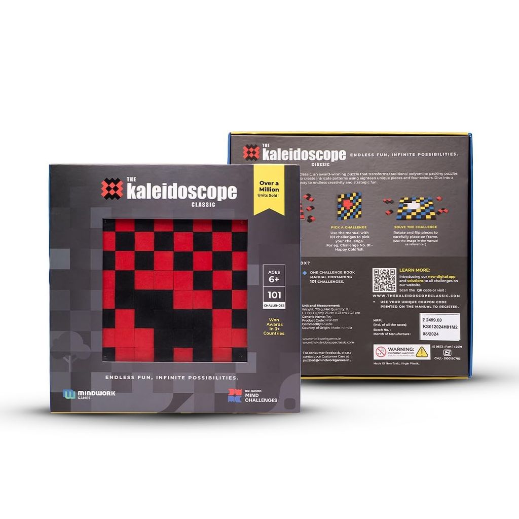 Classic - Dr Wood's Award-Winning Brain Teaser Puzzle | STEM Puzzle for Kids, Adults & Seniors | Ages 6+ | Improves Problem-Solving...