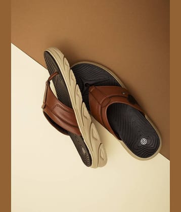 Big Fox - Tan Men's Thong Flip Flop