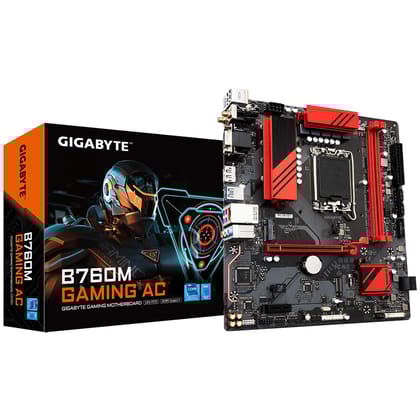 Gigabyte B760M Gaming AC DDR4 Motherboard