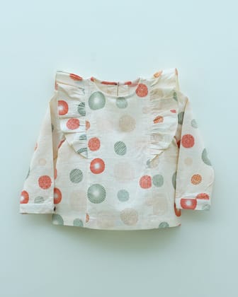 Miss Bubbly Blouson Top-1-2 years