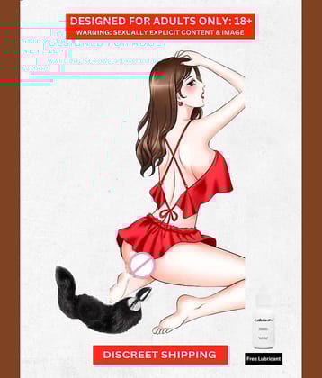 Tail Butt Plug / Fox Tail Butt Plug Furry Tail Butt Plug / Tail Buttplug By Naughty Nights