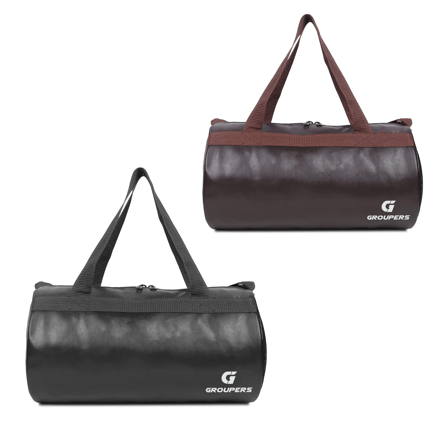 GROUPERS Gym Bag Combo for Men and Women