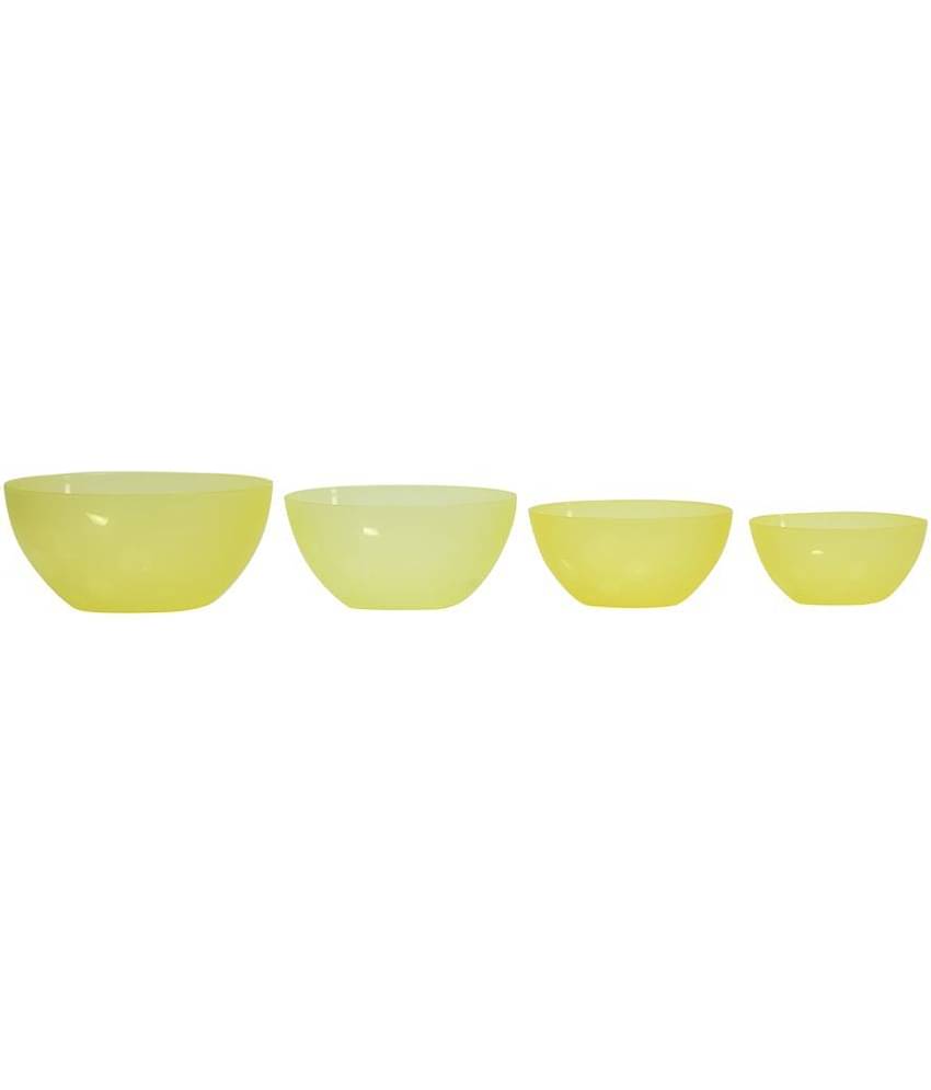 Jaypee Plus Plastic Mixing Bowl 4 Pc