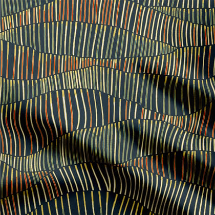 Wave lines-Cotton