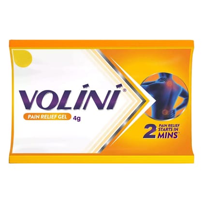 Volini Pain Relief Gel, 4 gm Volini Pain Relief Gel, 4 gm