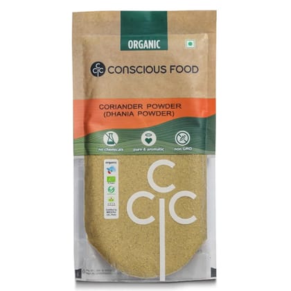 Conscious Food Coriander Powder / Dhania Powder 100g Organic Conscious Food Coriander Powder / Dhania Powder 100g Organic