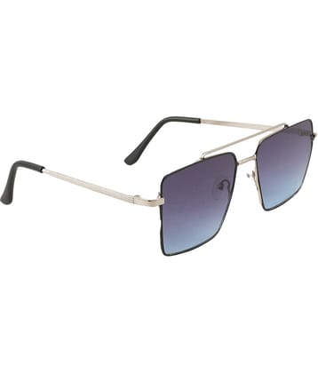 Bayberry Black Square Sunglasses ( Pack of 1 )