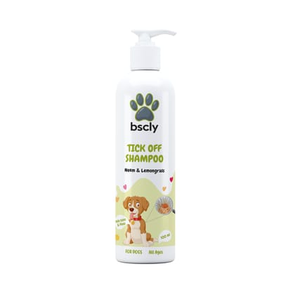 Bscly Tick Off Shampoo With Neem & Lemongrass, 100 ml