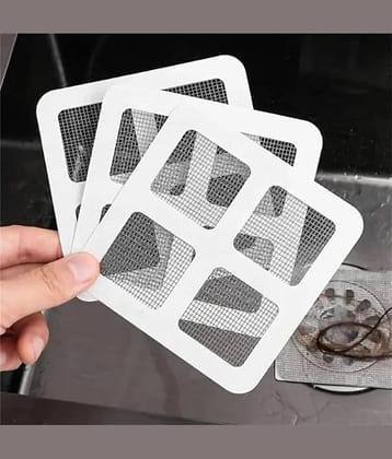 20 Pcs Disposable Shower Cover Hair Catcher Shower Drain Mesh Stickers, Bathroom, Laundry, Bathtub, Kitchen Shower Drain Floor Sink Strainer Filter MeshS