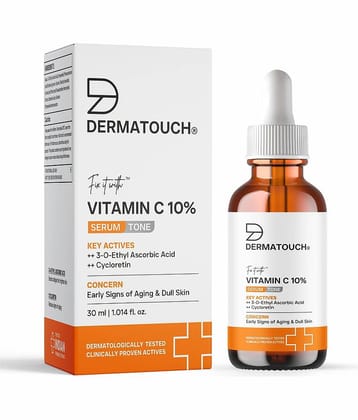 Dermatouch Face Serum Vitamin C Radiant Glow For All Skin Type ( Pack of 1 )