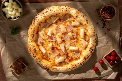Australian Ham & Pineapple Pizza