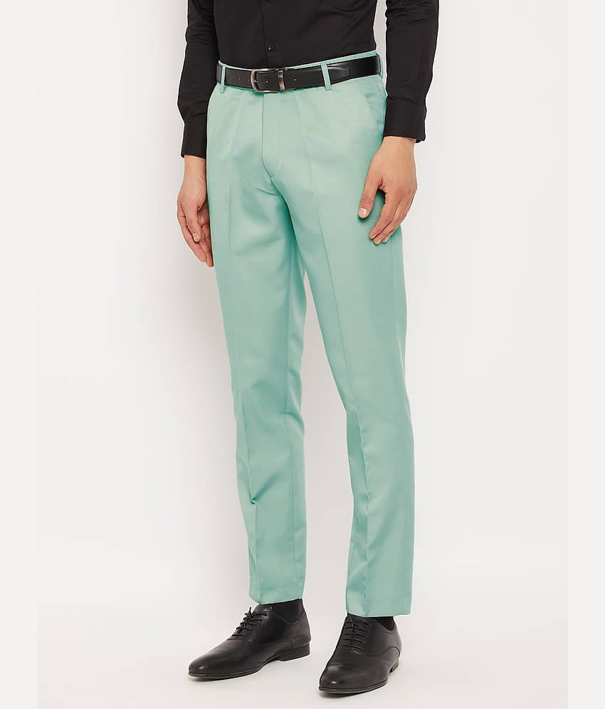 VEI SASTRE Light Grey Slim Formal Trouser ( Pack of 1 )