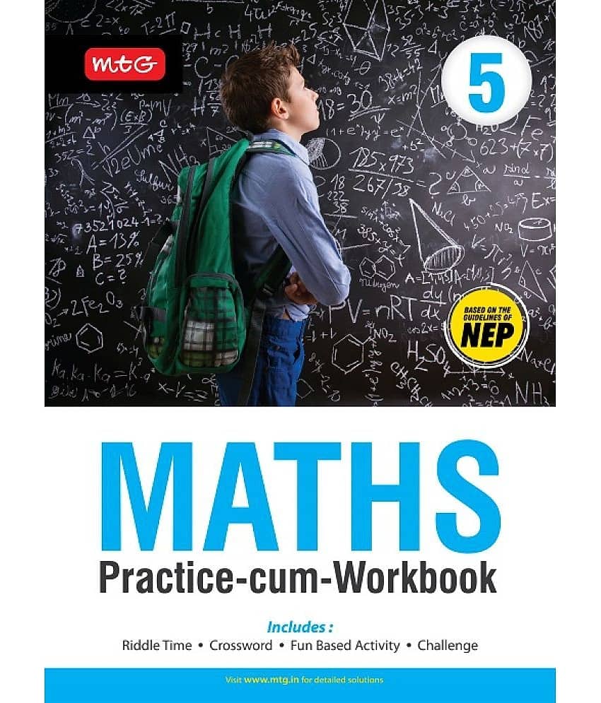 Class 5-Maths Practice-cum-Workbook with NEP Guidelines