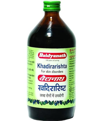Baidyanath Khadirarishta Liquid 450 Ml Pack of 2