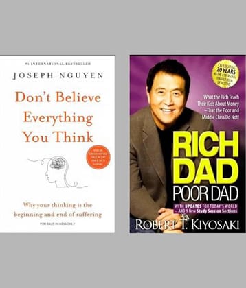 Don't Believe Everything You Think + Rich Dad Poor Dad