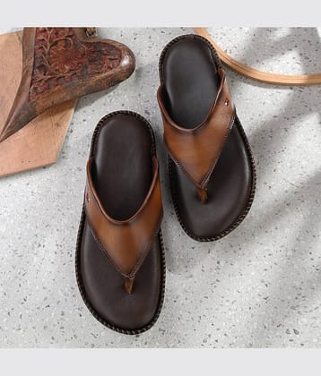 PRODOCK Black Men's Leather Slipper