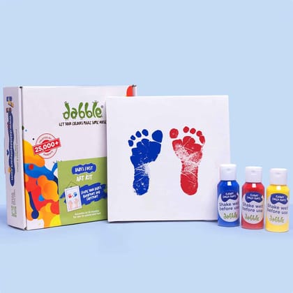 Baby's Handprint And Footprint Baby's Handprint And Footprint