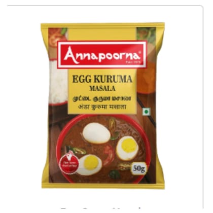 Annapoorna Egg Kuruma Masala 50g