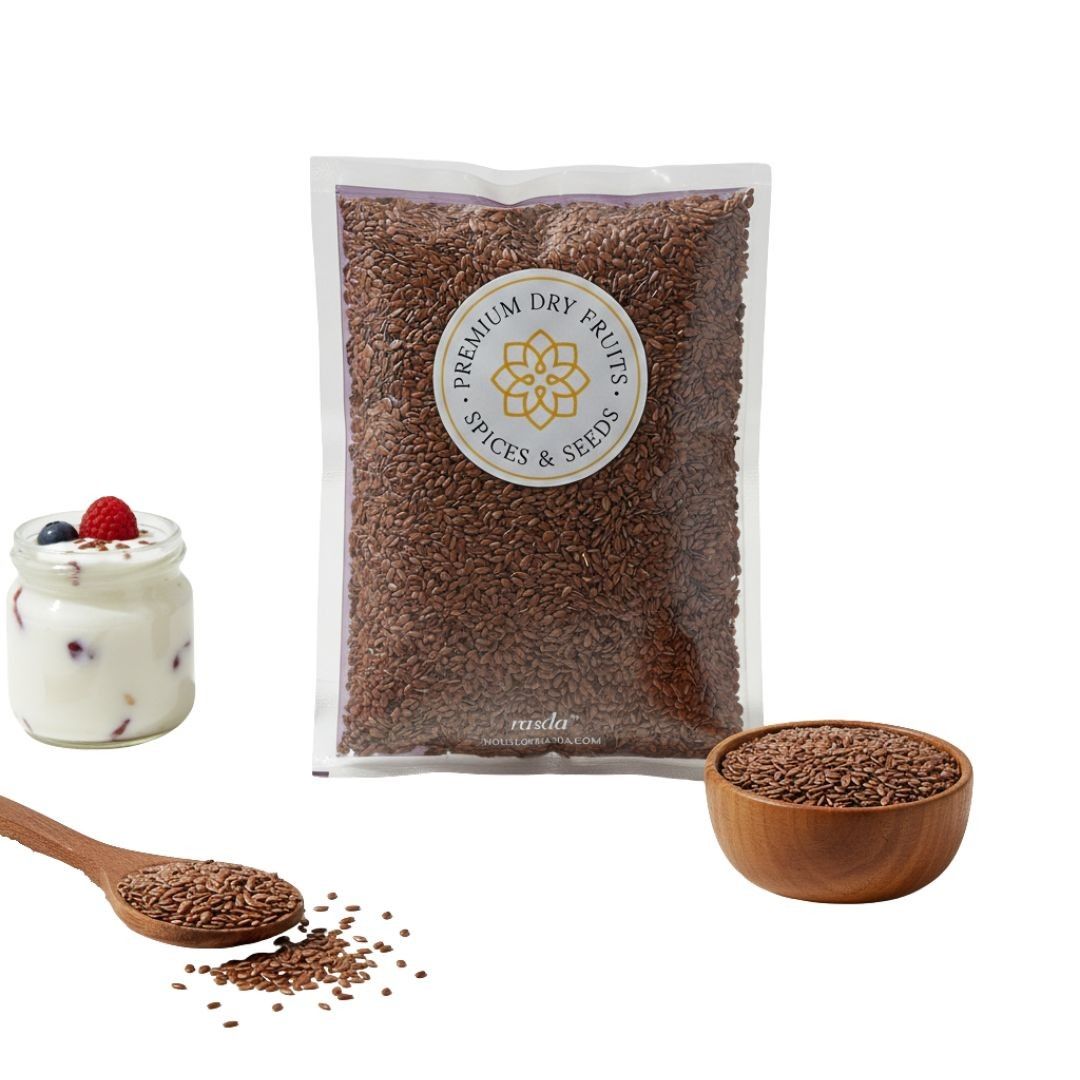 Rasda Flax Seeds (Alsi) – Edible - 250g