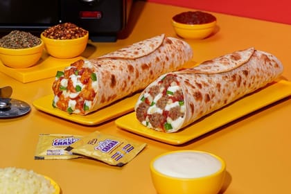 2 Non Veg Pizza Wraps at 210 each 2 Non Veg Pizza Wraps at 210 each