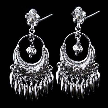 long India design 925 silver Boho Dangle earrings