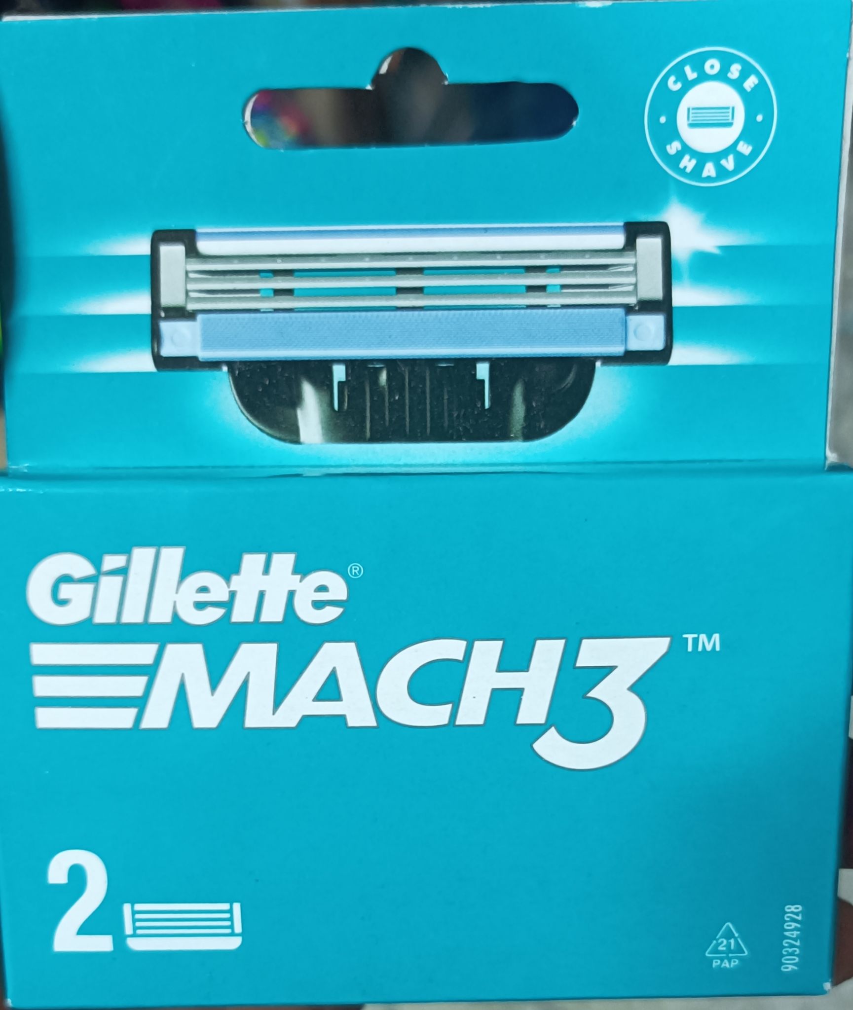 Gillette Mach3 2 plade