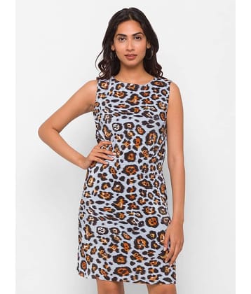 Globus - Blue Polyester Women's Bodycon Dress ( Pack of 1 )